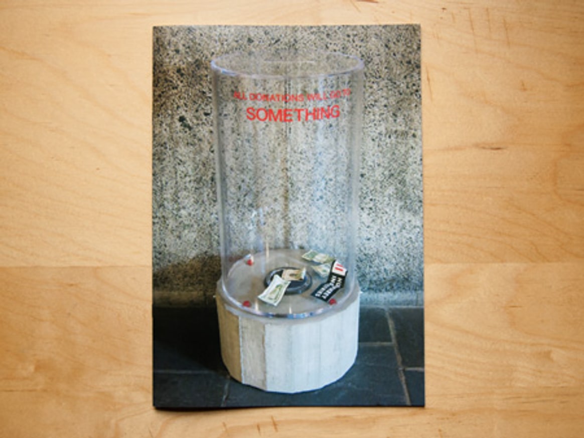 All Donations Will Go To Something