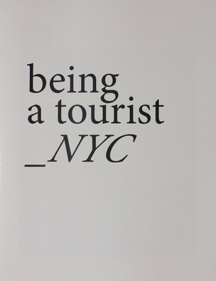 Being a Tourist_NYC