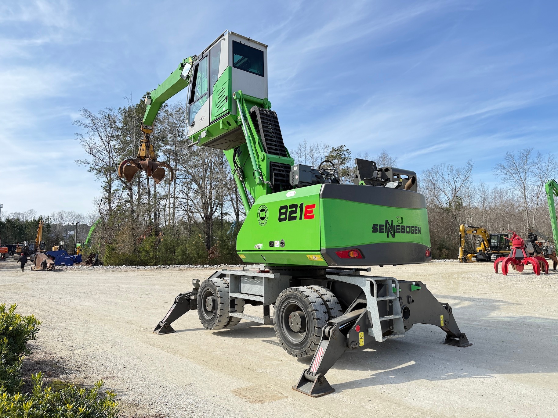 Used 2018 Sennebogen 821E For Sale