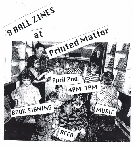 The Newsstand - Book Launch with 8ball Zines