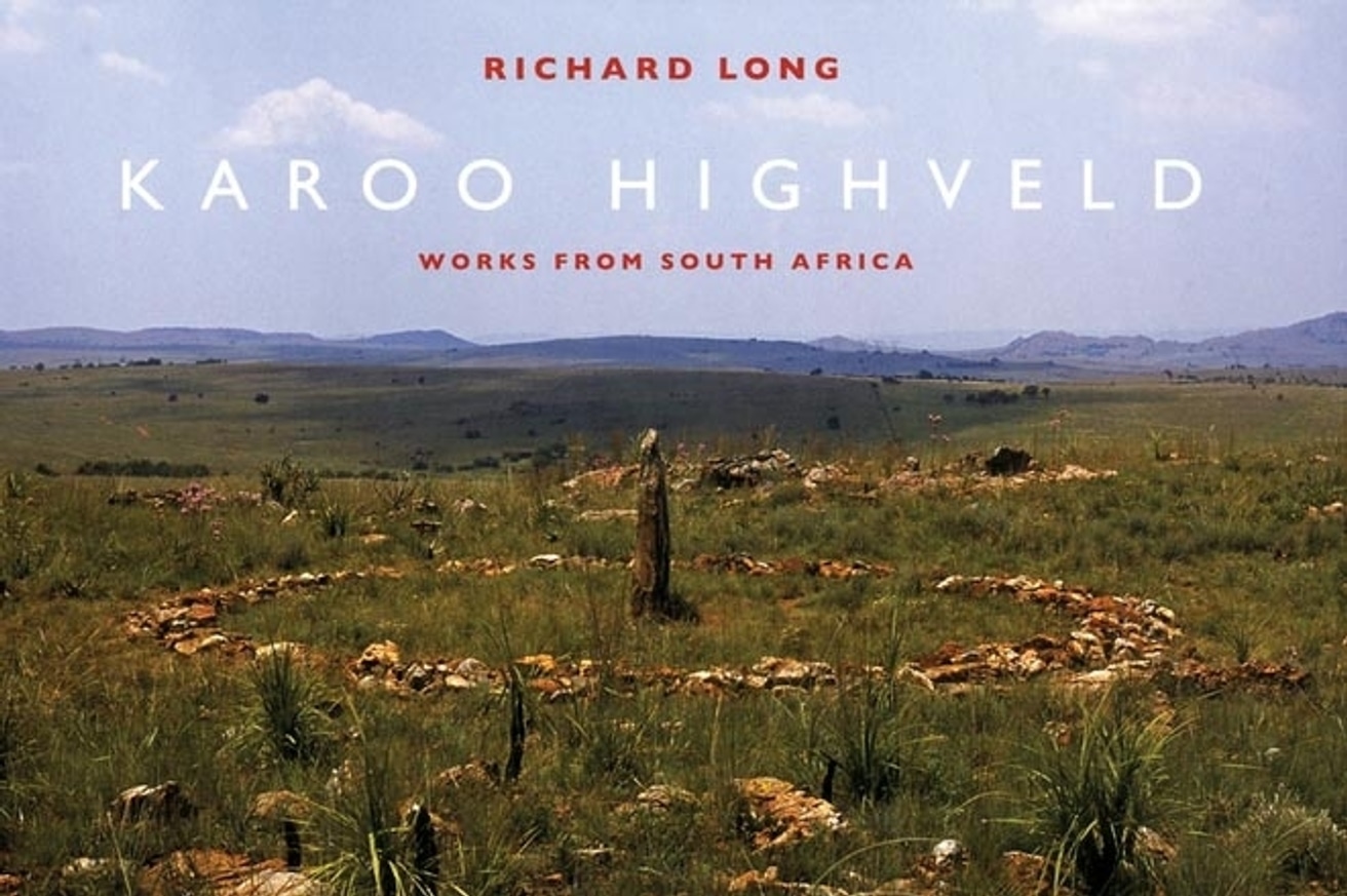 Richard Long Karoo Highveld Works From South Africa Printed Matter