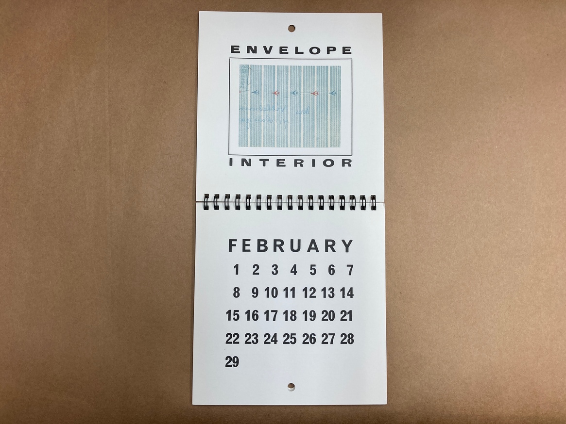 Envelope Interior Pin-Up Calendar : 2004 thumbnail 3