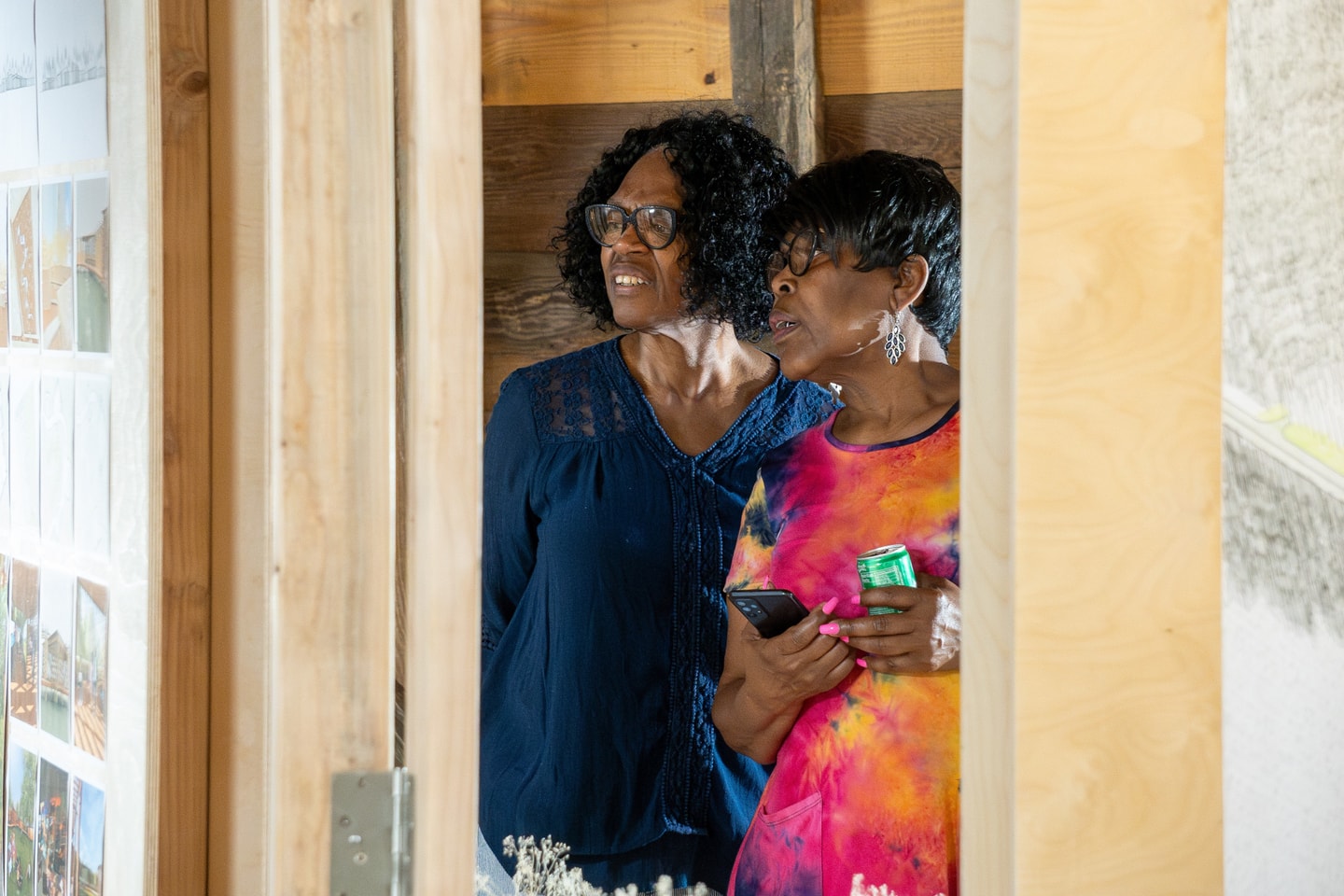 It Takes a Village Studio Exhibition Wall