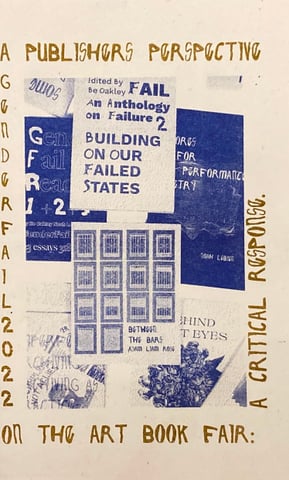 A Publishers Perspective on the Art Book Fair: A Critical Response