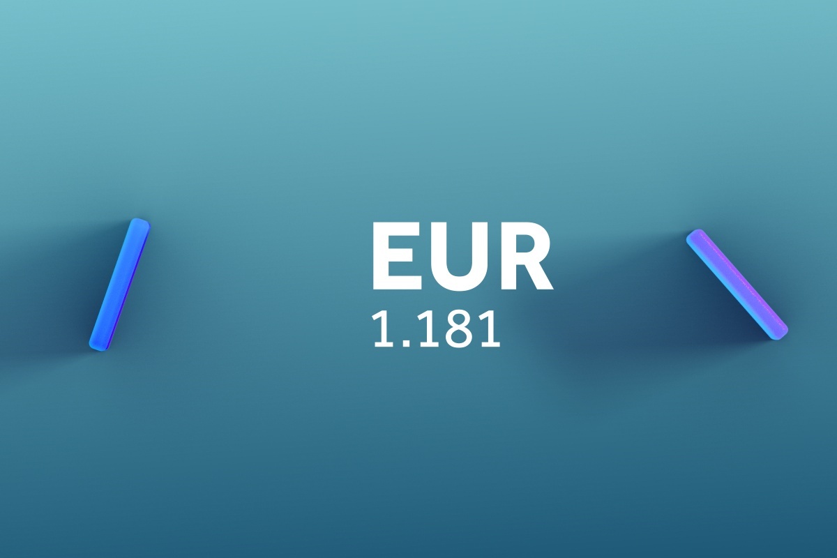 A design and render of the euro currency exchange