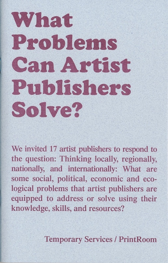 What Problems Can Artist Publishers Solve? thumbnail 1