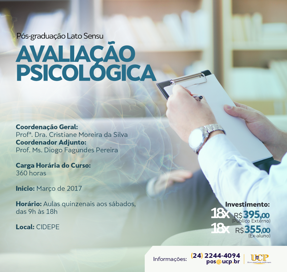 Pós Graduação em Avaliação Psicológica