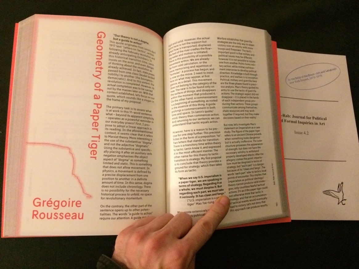 RAB-RAB: Journal for Political and Formal Inquiries in Art thumbnail 3