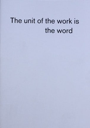 The Unit of the Work