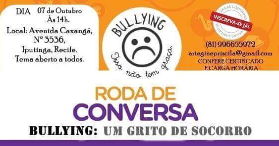 Roda de Conversa (Bullying - Um grito de socorro)