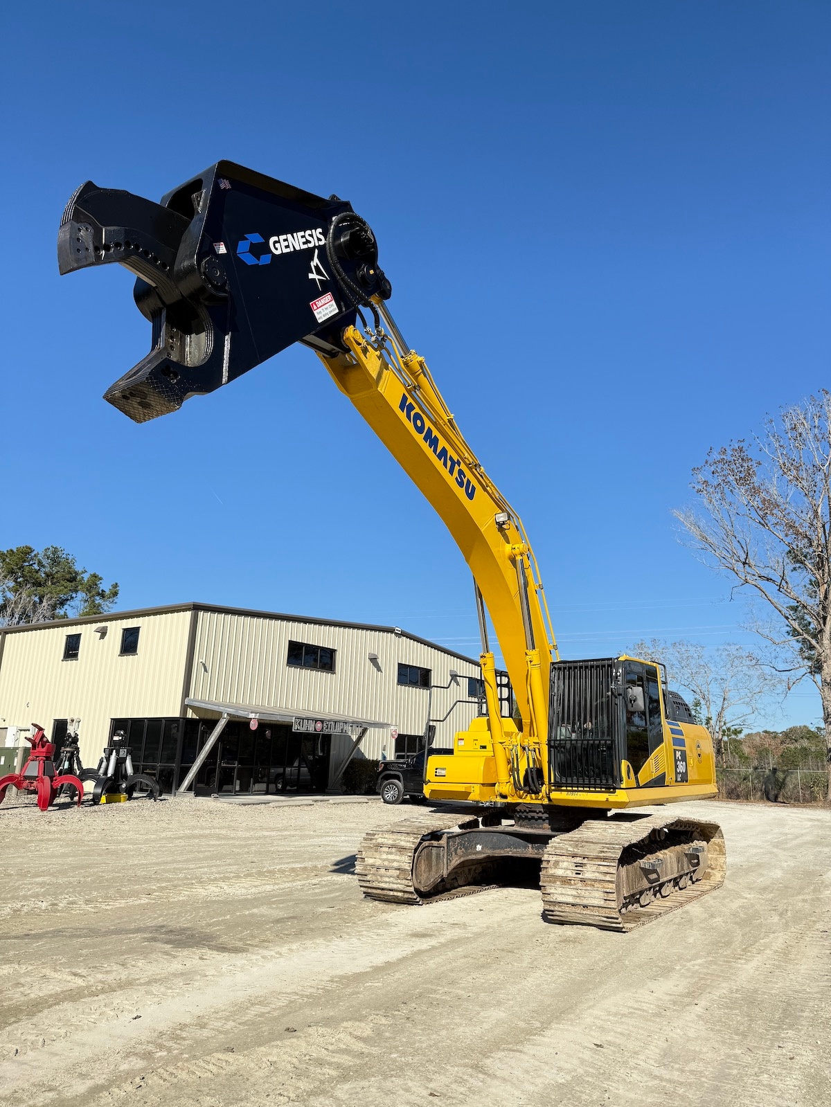 Used 2019 Komatsu PC360LC-11 w/ Shear For Sale