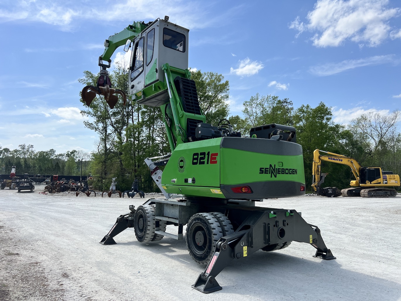 2017 Sennebogen 821E For Sale (71127616) from Kuhn Equipment [43] in