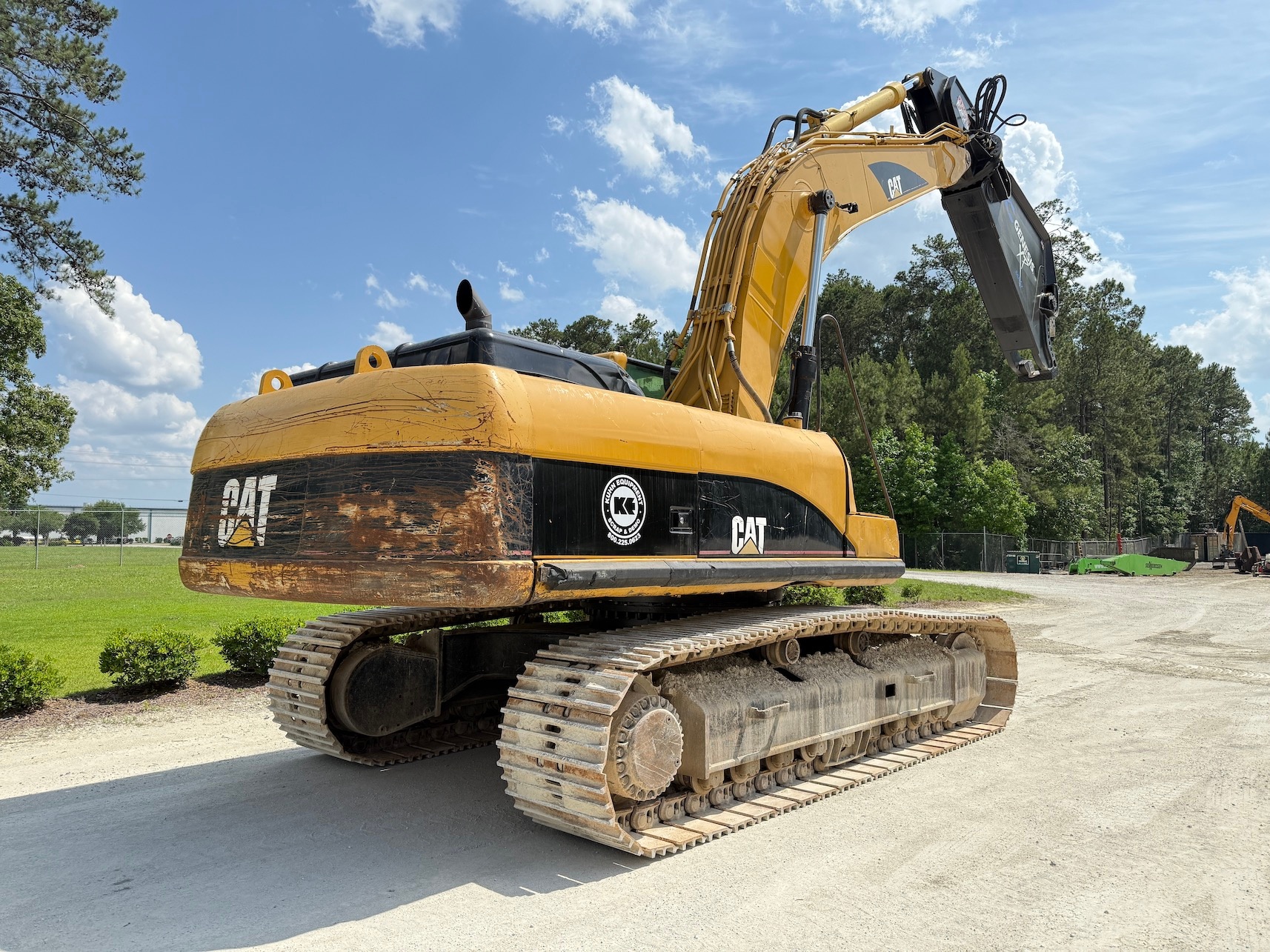 Used 2004 Caterpillar 330CL w Shear For Sale