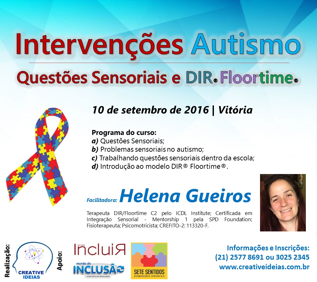 Intervenções Autismo - Questões Sensoriais e DIR/Floortime