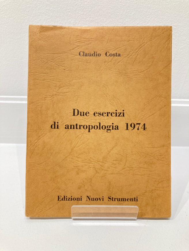 Due esercizi di antropologia 1974