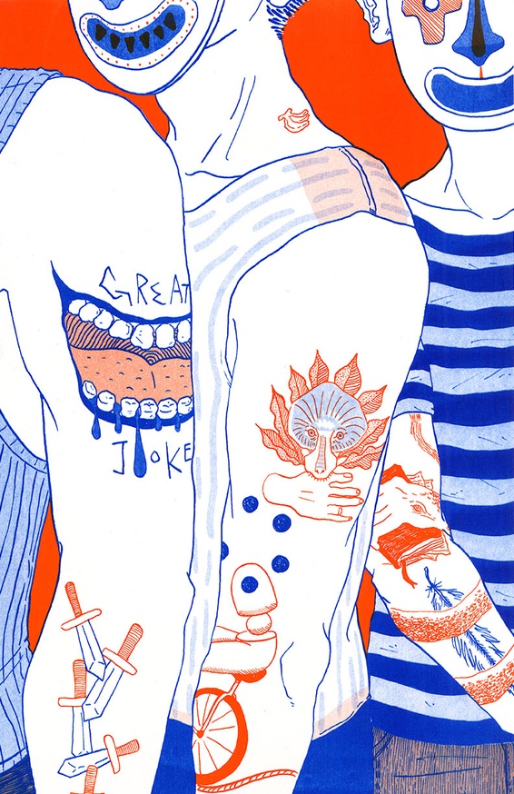 Hwarim Lee - Dark Laughter: Tattoo - Printed Matter
