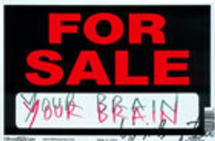 For Sale : Your Brain