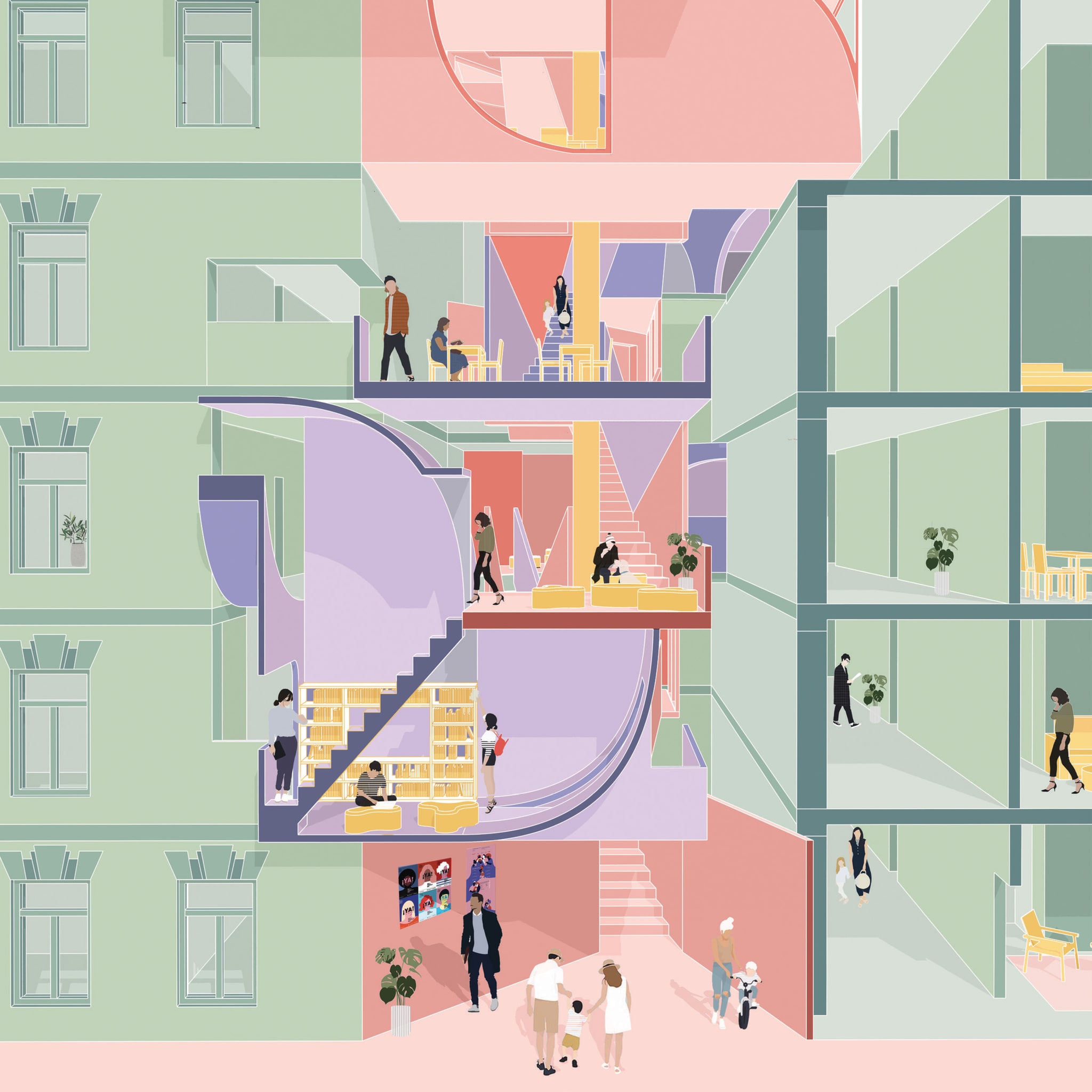urban plug-in of interstitial space - Columbia GSAPP
