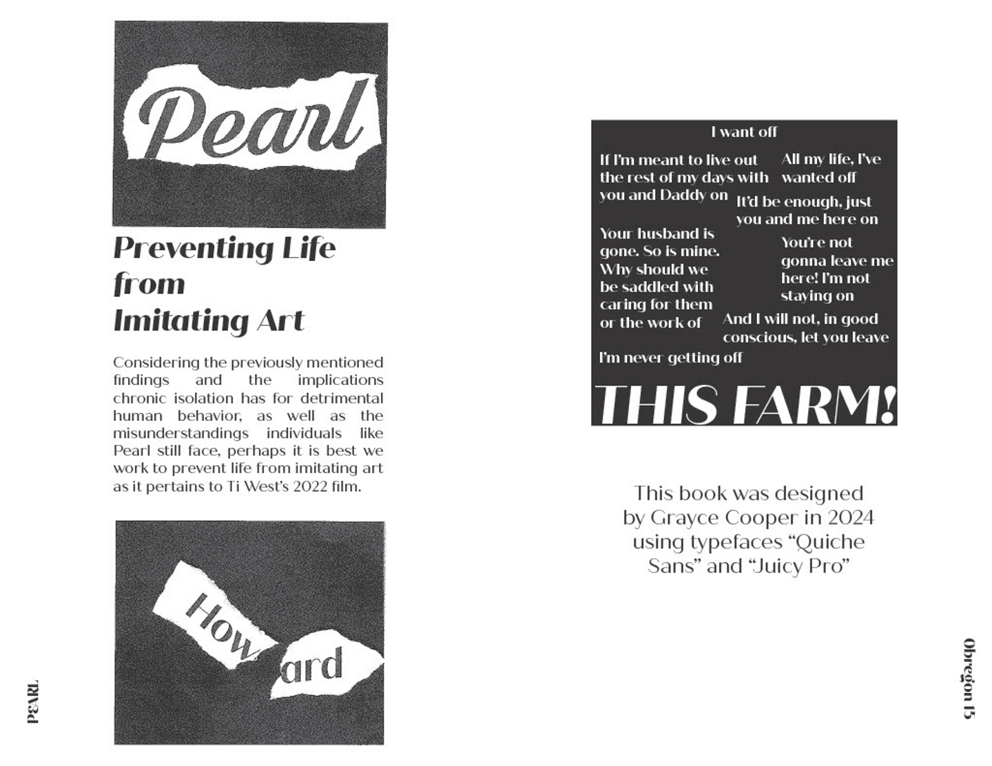 Page layout design