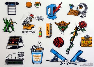 Skate Jawn Sticker Sheet