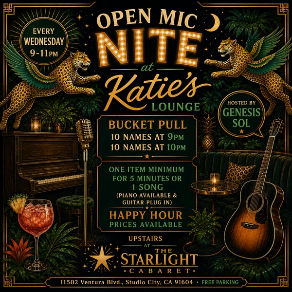 OPEN MIC NITE! Comedy & Music