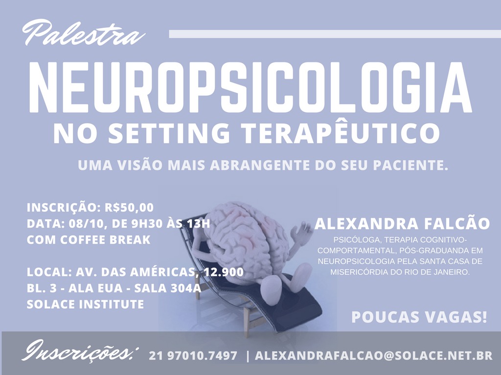 Palestra - Neuropsicologia no setting terapêutico