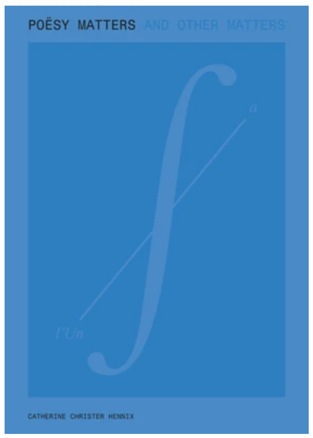 Poësy Matters and Other Matters