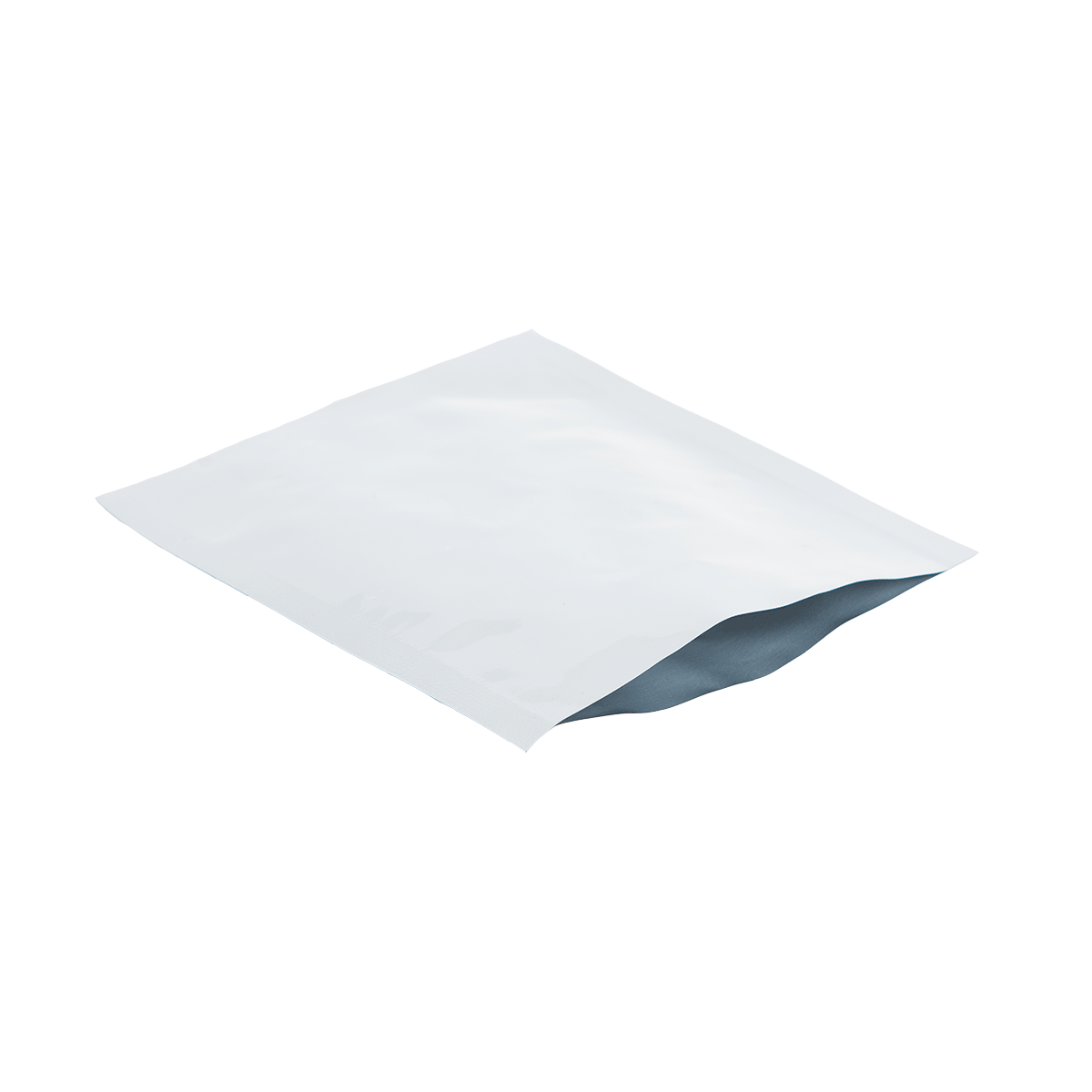 Child Resistant White/White Opaque Single Serving Barrier Bag (4" x 5")