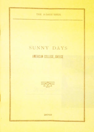 The A - DASH issue of the Sunny Days