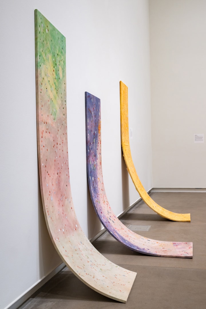 installation view of Apparition exhibition