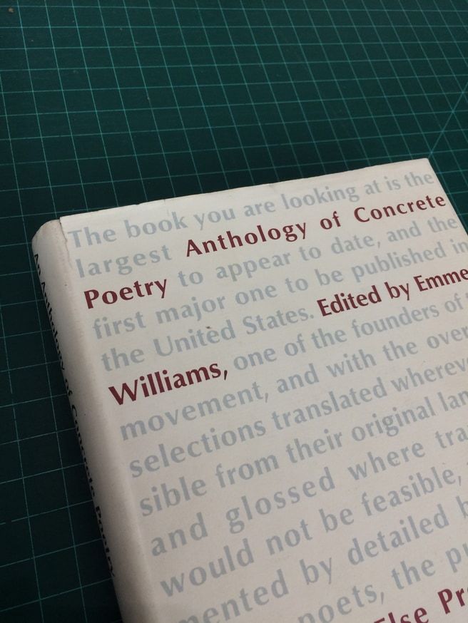 An Anthology of Concrete Poetry [first edition, hardback] thumbnail 3