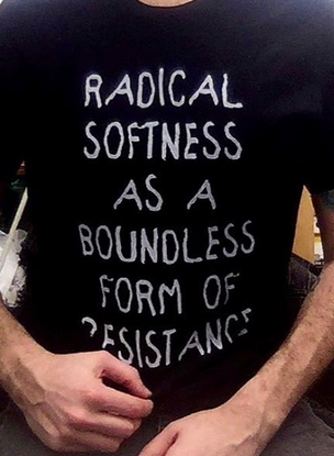 Radical Softness as a Boundless Form of Resistance T-shirt (XXL in Black)