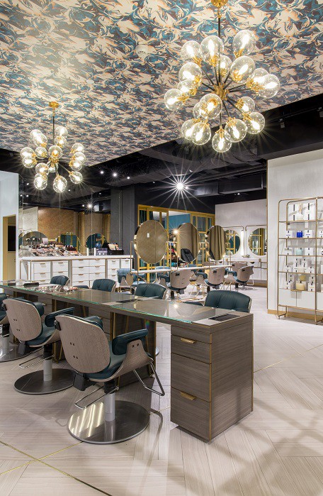 Louis Vuitton Shoe Salon at Saks Fifth Avenue, New York City