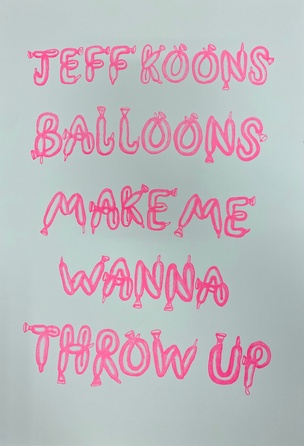 Koons Balloons Print