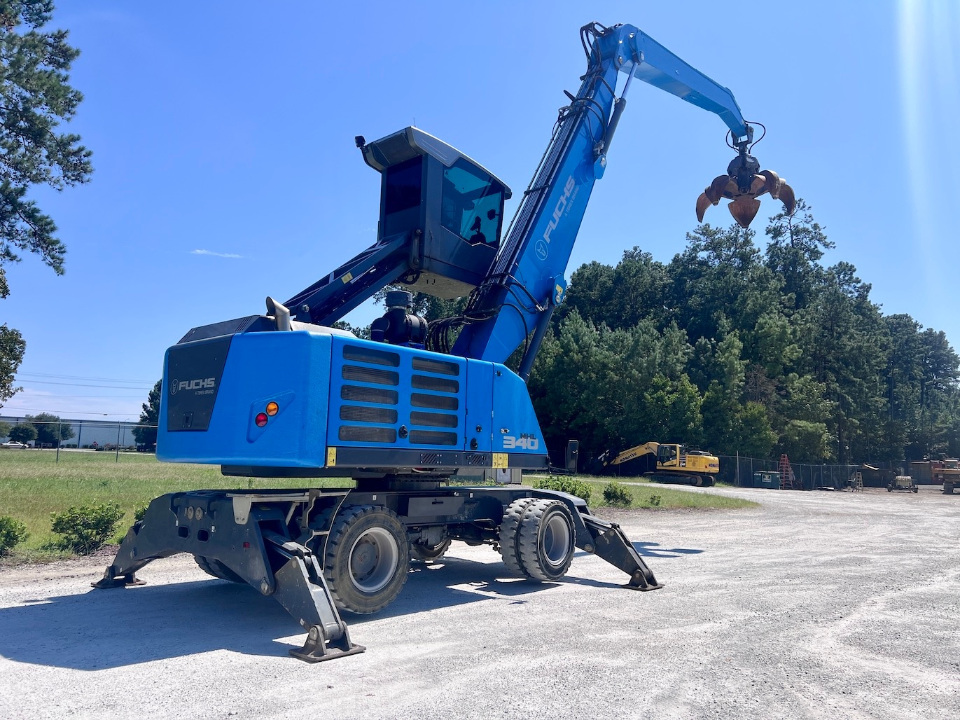 Used 2019 Fuchs MHL340F For Sale