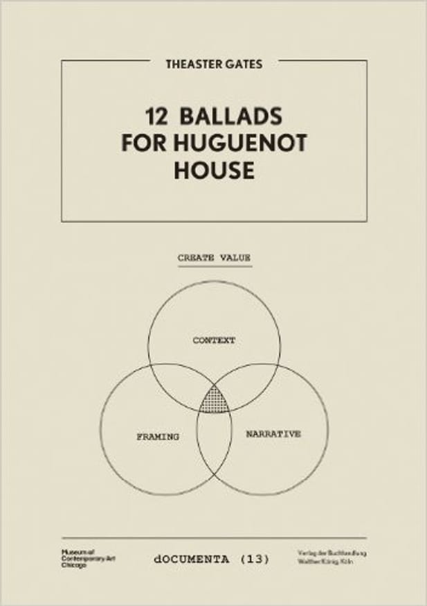 Theaster Gates : 12 Ballads for Hugenot House