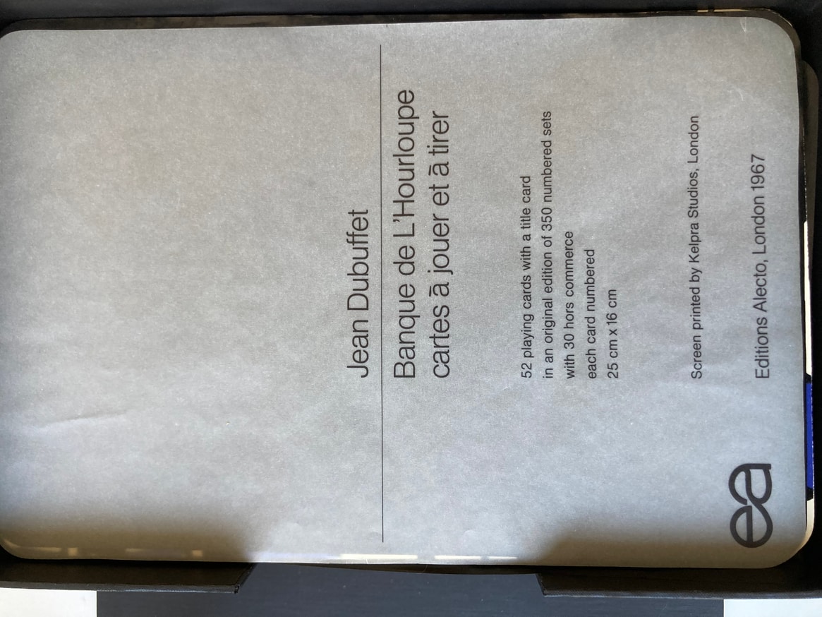 Banque de l'Hourloupe-Cartes a jouer et a tirer, 1967 thumbnail 5