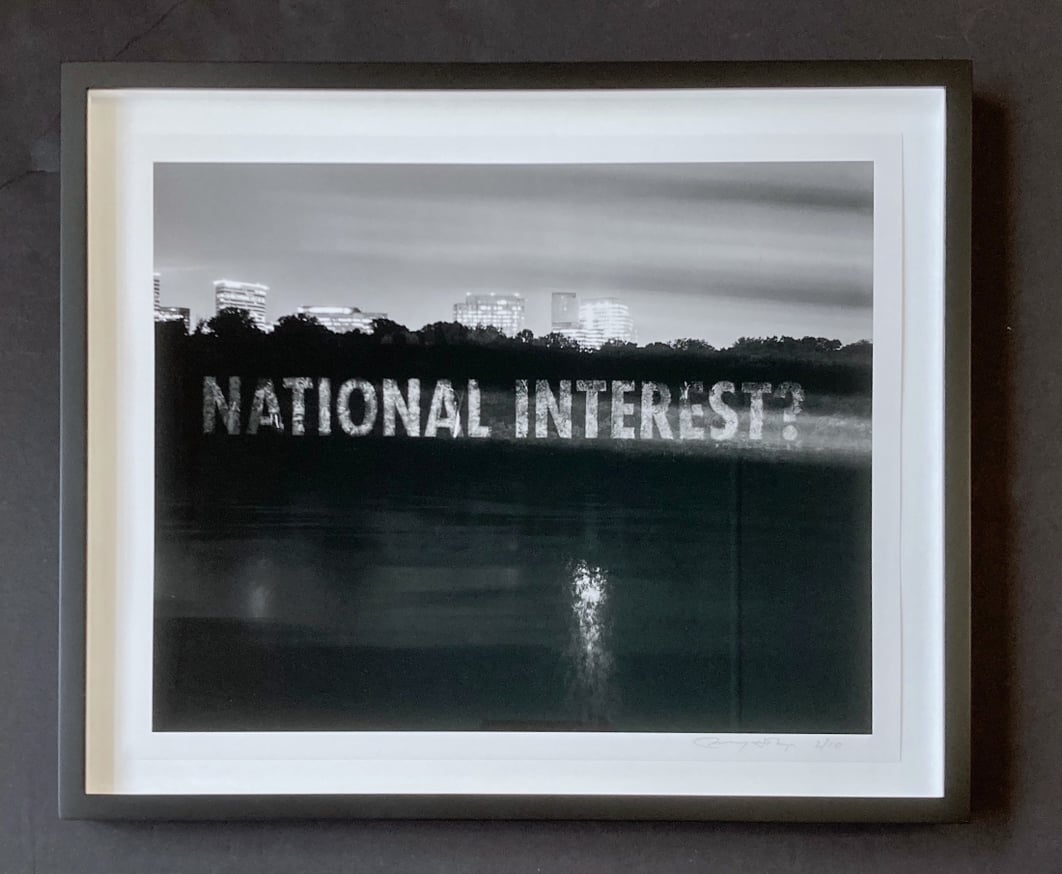 National interest?, 2013