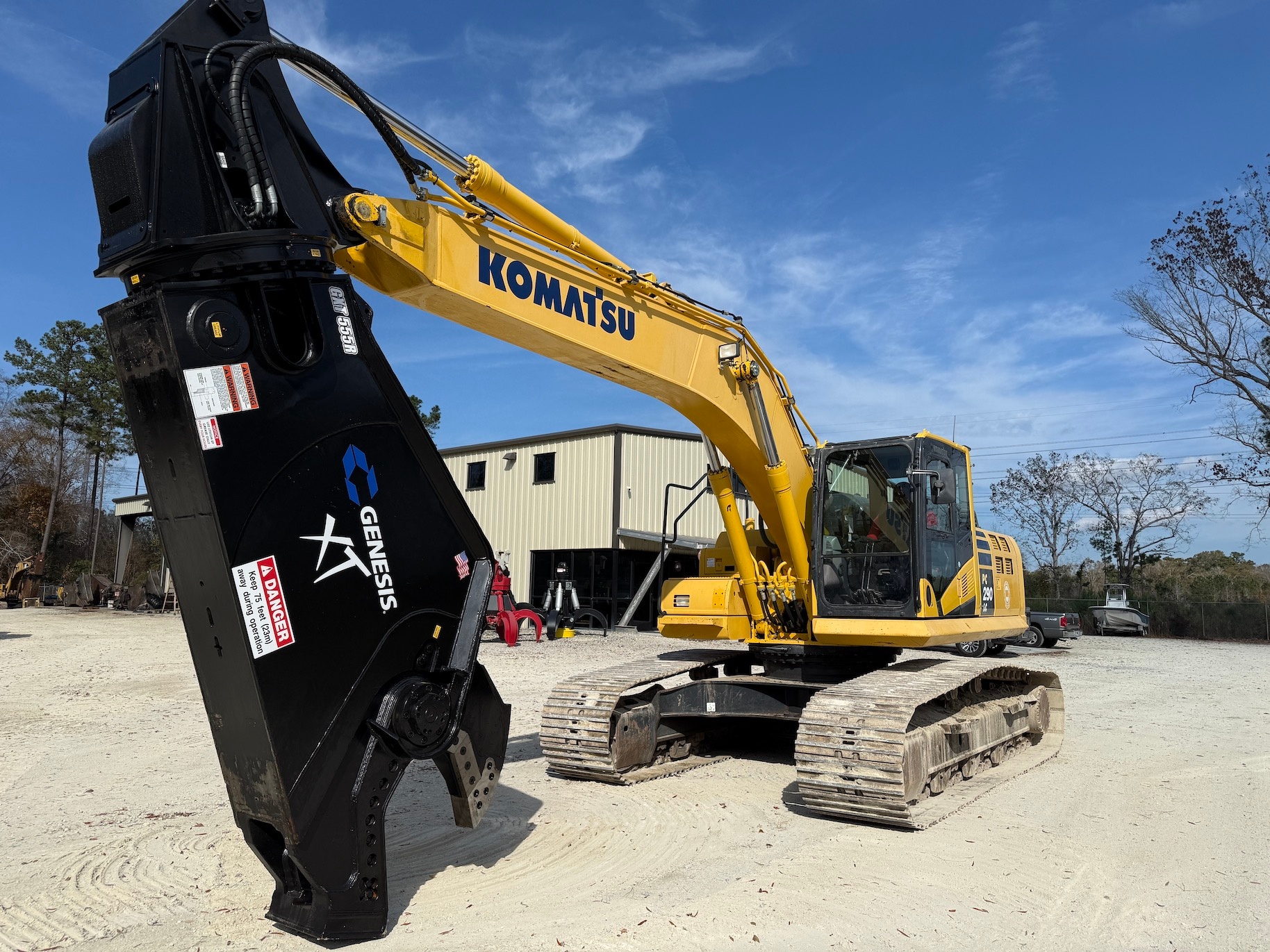 Used 2019 Komatsu PC290 LC-11 w/ Shear For Sale