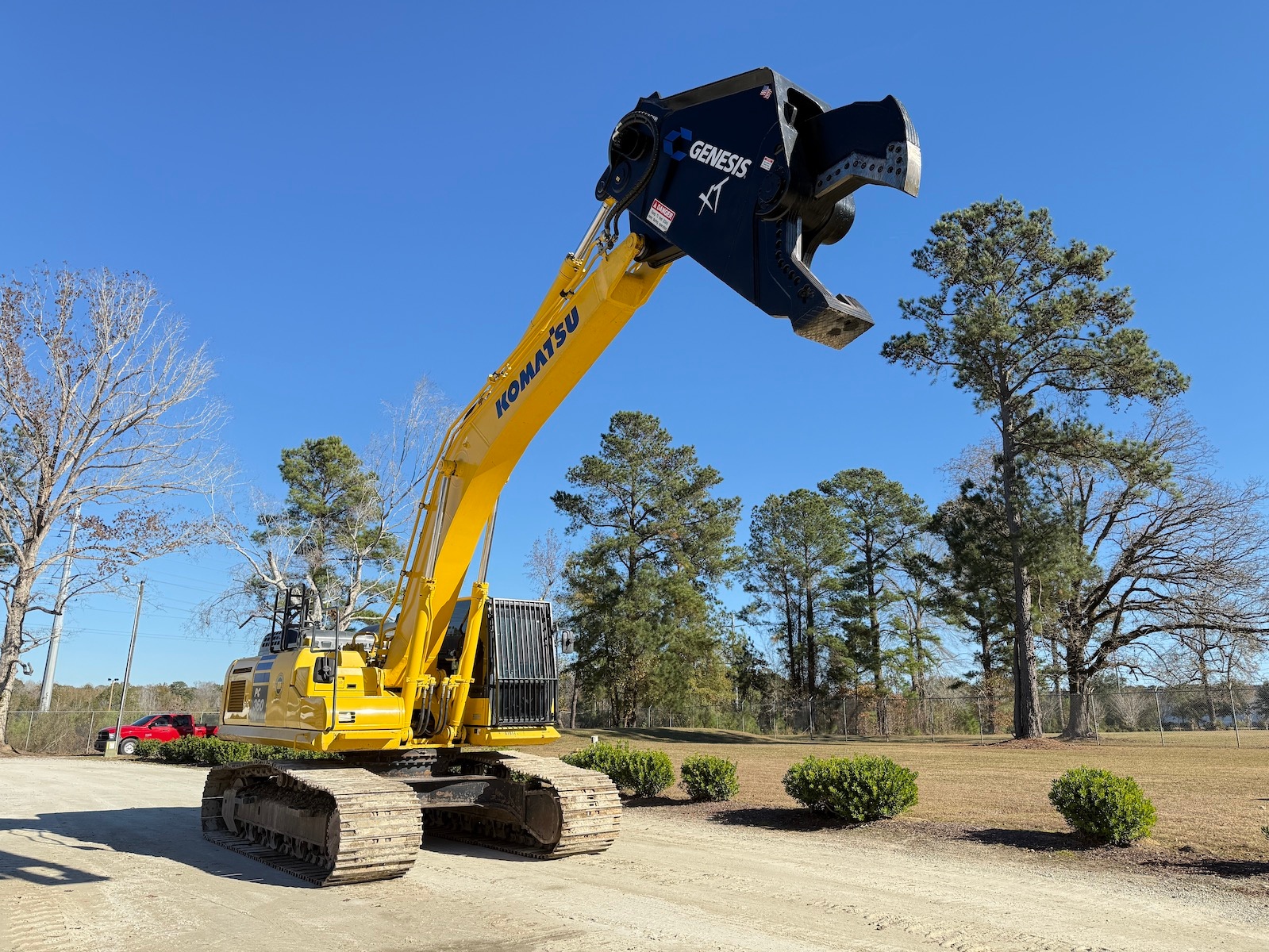 Used 2019 Komatsu PC360LC-11 w/ Shear For Sale