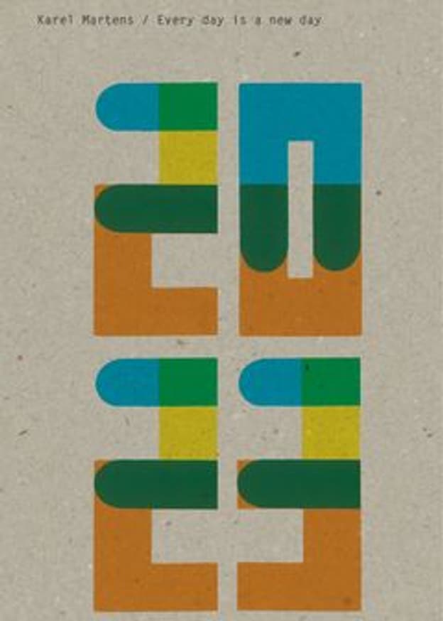 Karel Martens: Every Day Is a New Day – Calendar 2023
