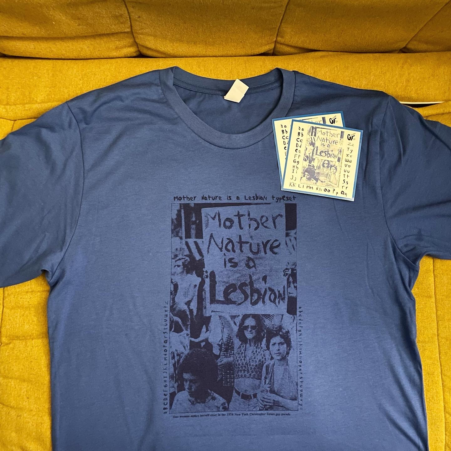 Mother Nature Is a Lesbian T-Shirt [Medium] - Printed Matter