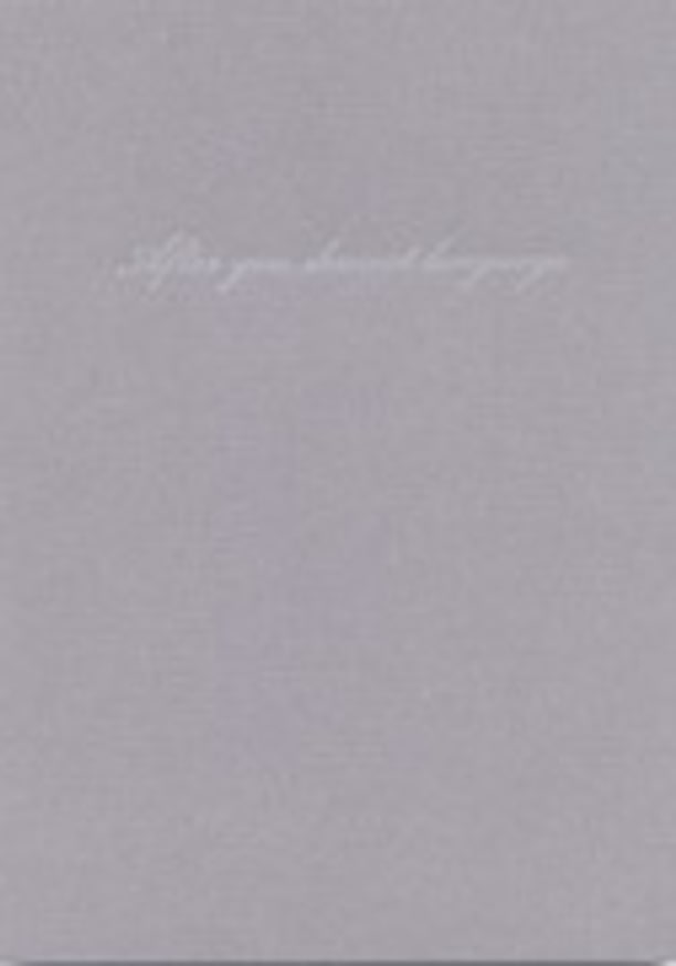 After You, Dearest Language