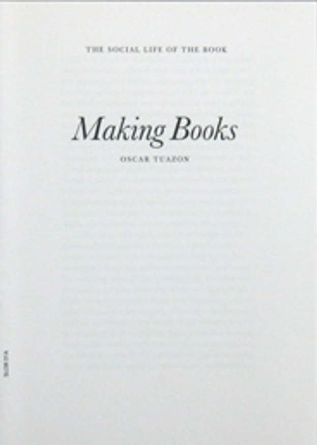 The Social Life of the Book