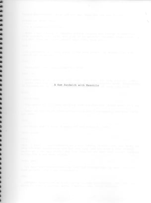 A Ham Sandwich with Masonite