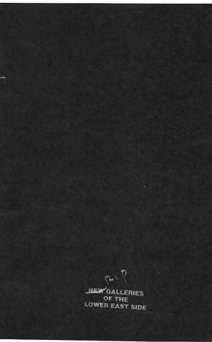 R.I.P. Galleries of the Lower East Side