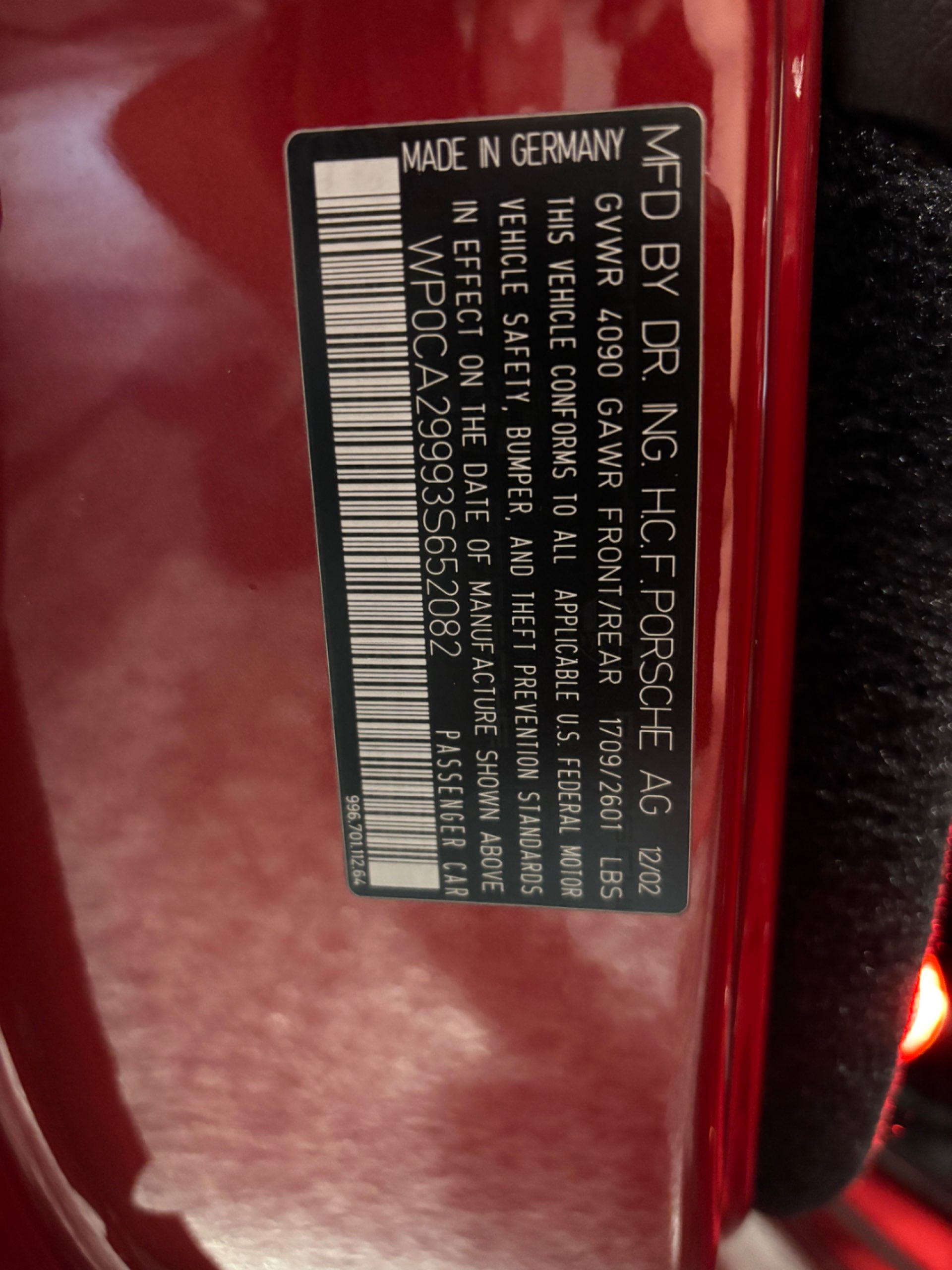 2003 Porsche 911 Carrera - Photo 111