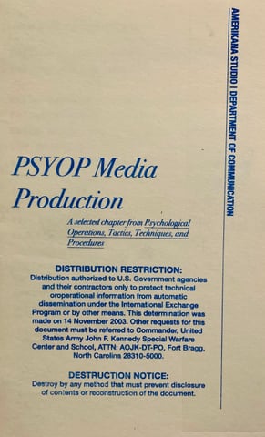 PSYOP Media Production