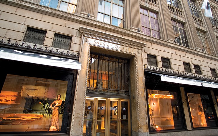 Louis Vuitton Saks American Dream store, United States