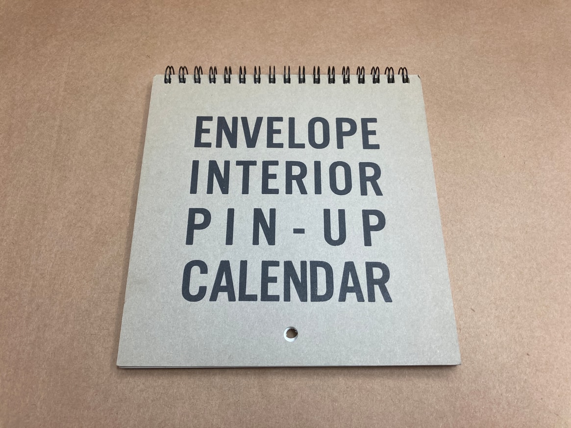 Envelope Interior Pin-Up Calendar : 2004